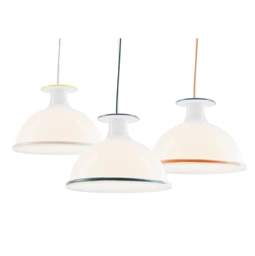 Established & Sons MARK LIGHT S1 PendelØ30 Gul/Pink