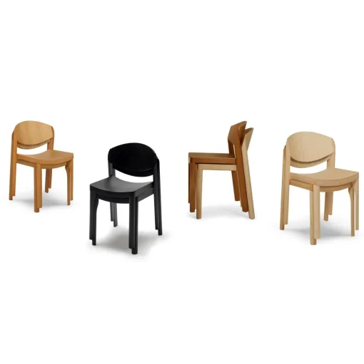 Established & Sons Mauro Spisebordsstol Oileret Eg