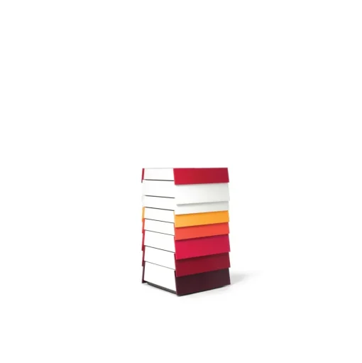 Established & Sons Stack Kommode Med 8 Skuffer Rød