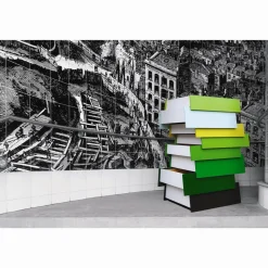 Established & Sons Stack Kommode Med 8 Skuffer Rød