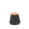 Established & Sons Store Krukke H14 Mat Sort/Glossy Black
