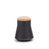 Established & Sons Store Krukke H17,5 Mat Sort/Glossy Black