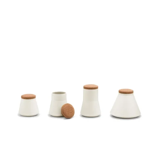 Established & Sons Store Krukke H18 Glossy White/Mat Hvid