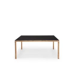 Established & Sons Table Spisebord 180x180 Sort Linoleum