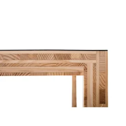 Established & Sons Table Spisebord 180x180 Sort Linoleum