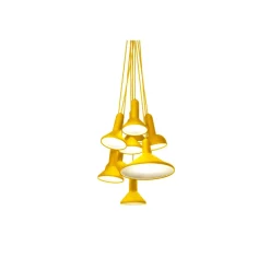 Established & Sons TORCH LIGHT BUNCH S10 Pendel H180 Gul
