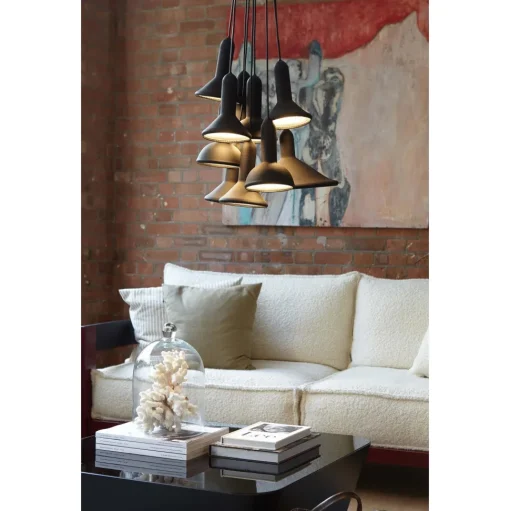 Established & Sons TORCH LIGHT BUNCH S10 Pendel H180 Gul
