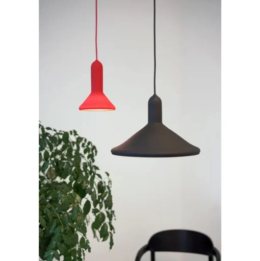 Established & Sons TORCH LIGHT S1 Cone PendelØ15 Rød