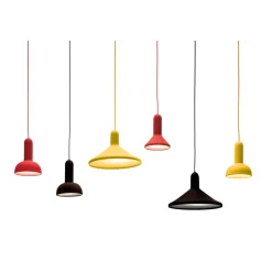 Established & Sons TORCH LIGHT S2 Round PendelØ15 Rød