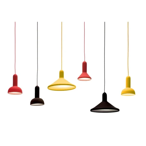 Established & Sons TORCH LIGHT S2 Round PendelØ15 Rød