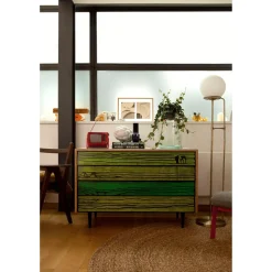 Established & Sons Wrongwoods Kommode L10,9 Hvid/Grøn