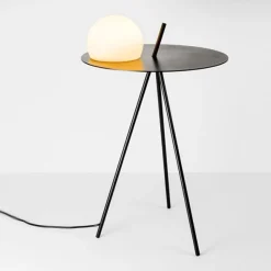 Estiluz Circ 3725 Gulvlampe Sort