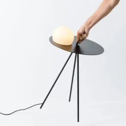 Estiluz Circ 3725 Gulvlampe Sort