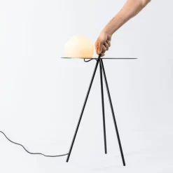 Estiluz Circ 3725 Gulvlampe Sort