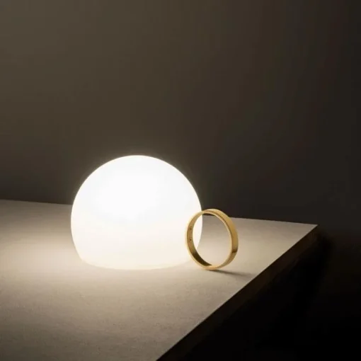 Estiluz Circ Bordlampe Indendørs Lille Guld