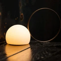 Estiluz Circ Bordlampe Stor Rust