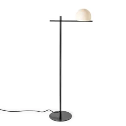 Estiluz Circ Gulvlampe Udendørs Sort
