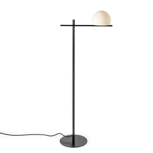 Estiluz Circ Gulvlampe Udendørs Sort