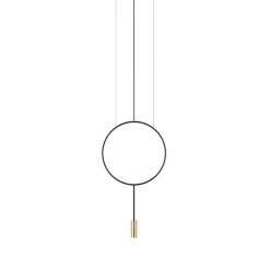 Estiluz Revolta Pendel Lille Sort & Guld