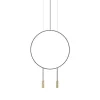Estiluz Revolta Pendel Stor Sort & Guld