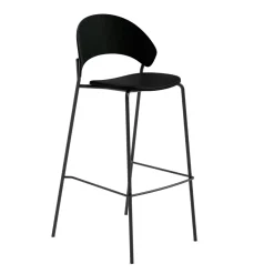 Eva Solo Dosina Barstol 75 cm Polstret Eg/Sort