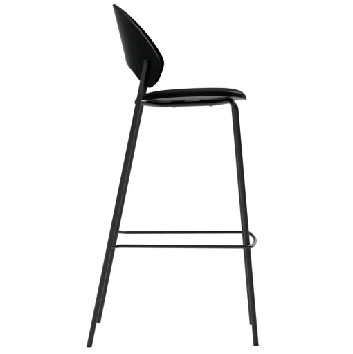 Eva Solo Dosina Barstol 75 cm Polstret Eg/Sort