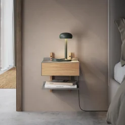 Eva Solo Emendo Bordlampe Med QI Tråsløs Oplader Emerald Green