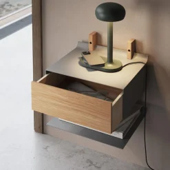 Eva Solo Emendo Bordlampe Med QI Tråsløs Oplader Emerald Green