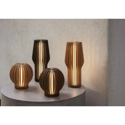 Eva Solo Radiant Transportable Lampe H15 Røget Eg