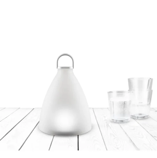 Eva Solo Sunlight Bell Solcellelampe Lille Frostet Glas