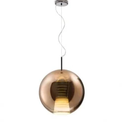 Fabbian Beluga Royal D57 Pendel Stor Bronze