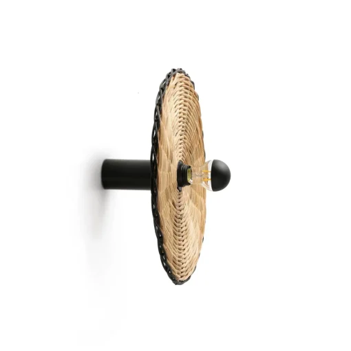 Faro COSTAS 400 Vág/loftlampe H14 Sort/Rattan