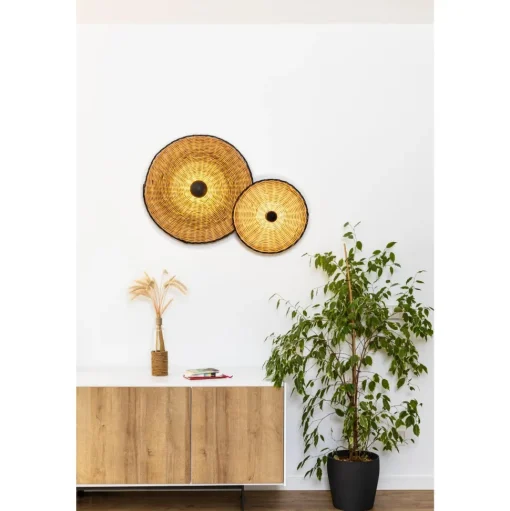 Faro COSTAS 400 Vág/loftlampe H14 Sort/Rattan