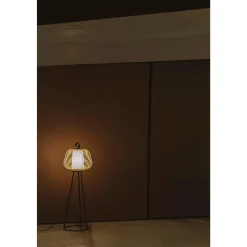 Faro NARA Udendørs Gulvlampe Beige/Opal Hvid