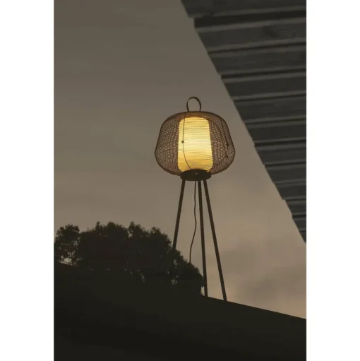 Faro NARA Udendørs Gulvlampe Rustbrun/Opal Hvid