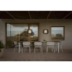 Faro NARA Udendørs Pendel Beige/Opal Hvid
