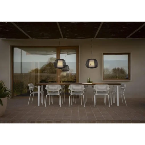 Faro NARA Udendørs Pendel Beige/Opal Hvid