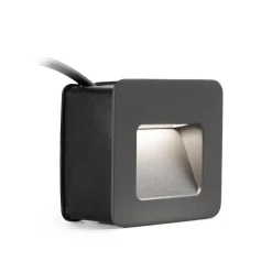 Faro NASE SQ Recessed Udendørslampe Mørk Grå