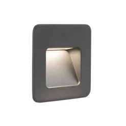 Faro NASE SQ Recessed Udendørslampe Mørk Grå