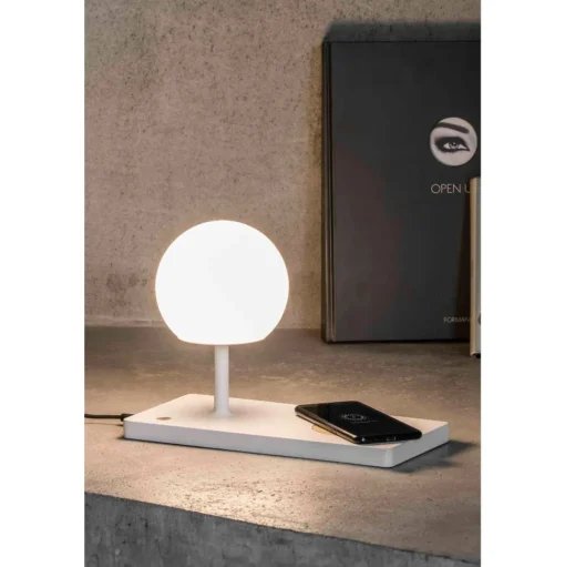 Faro NIKO PC Bordlampe Venstre Mat Hvid