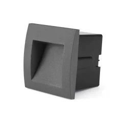 Faro SEDNA SQ 90 Recessed Udendørslampe Mørk Grå