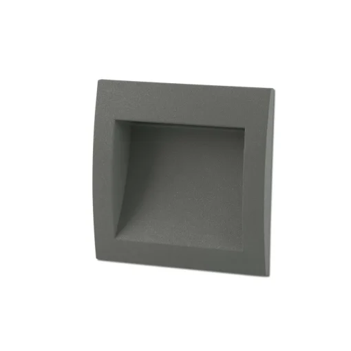 Faro SEDNA SQ 90 Recessed Udendørslampe Mørk Grå