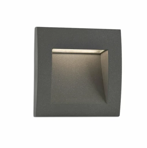 Faro SEDNA SQ 140 Recessed Udendørslampe Mørk Grå