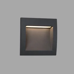 Faro SEDNA SQ 140 Recessed Udendørslampe Mørk Grå