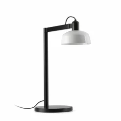 Faro TATAWIN Bordlampe Satin Sort/Hvid