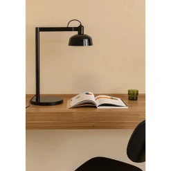 Faro TATAWIN Bordlampe Satin Sort/Hvid