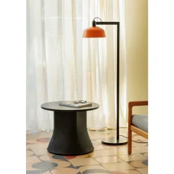Faro TATAWIN Gulvlampe Satin Sort/Grayish Blue