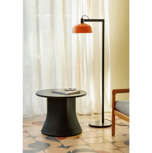 Faro TATAWIN Gulvlampe Satin Sort/Grayish Blue