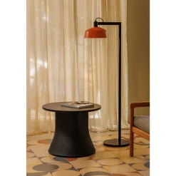 Faro TATAWIN Gulvlampe Satin Sort/Grayish Blue