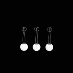 Fatboy Bolleke Mini Transportabel Lampe Sát af 3 Antracit